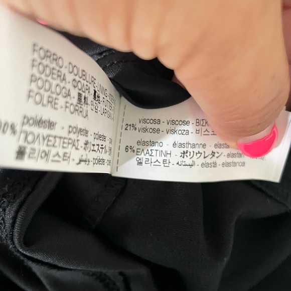 Zara Black Front Bow Romper Dress - Picture 15 of 15